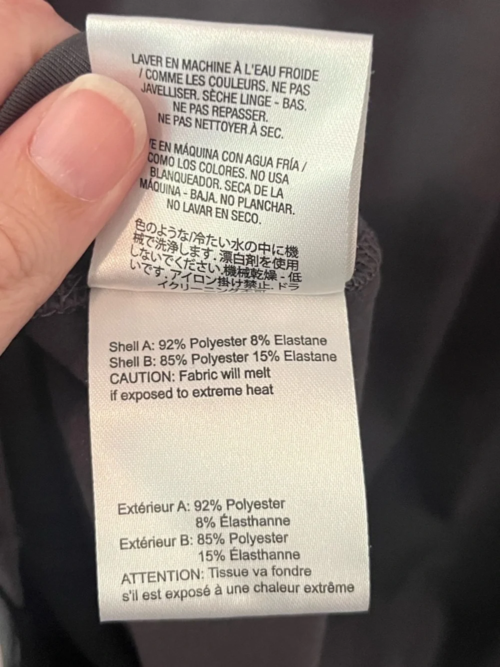 Obermeyer Flex Mens Quarter Zip Gun Powder Gray Technical Base Layer Small